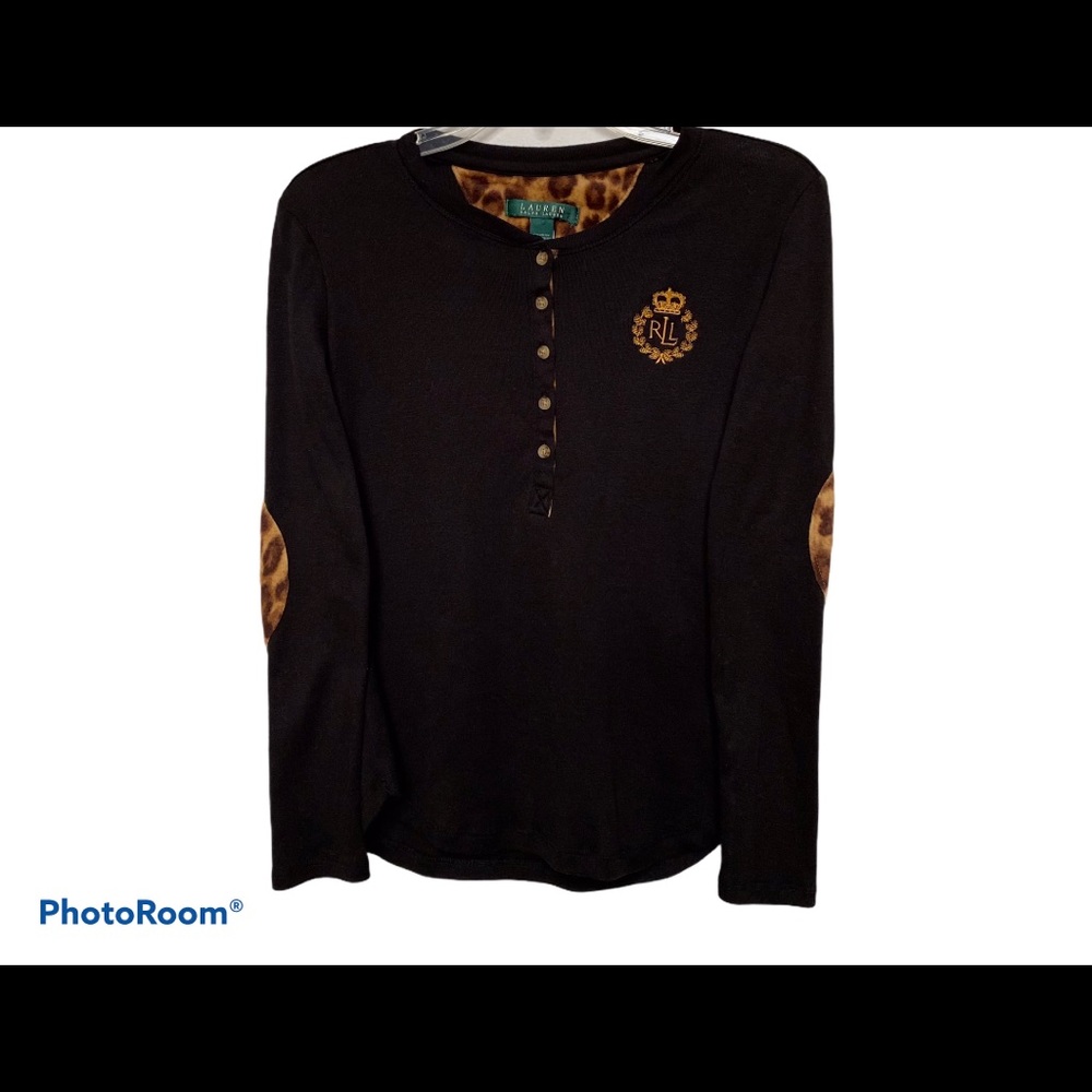 Ralph Lauren  woman’s Black Polo Shirt size xs